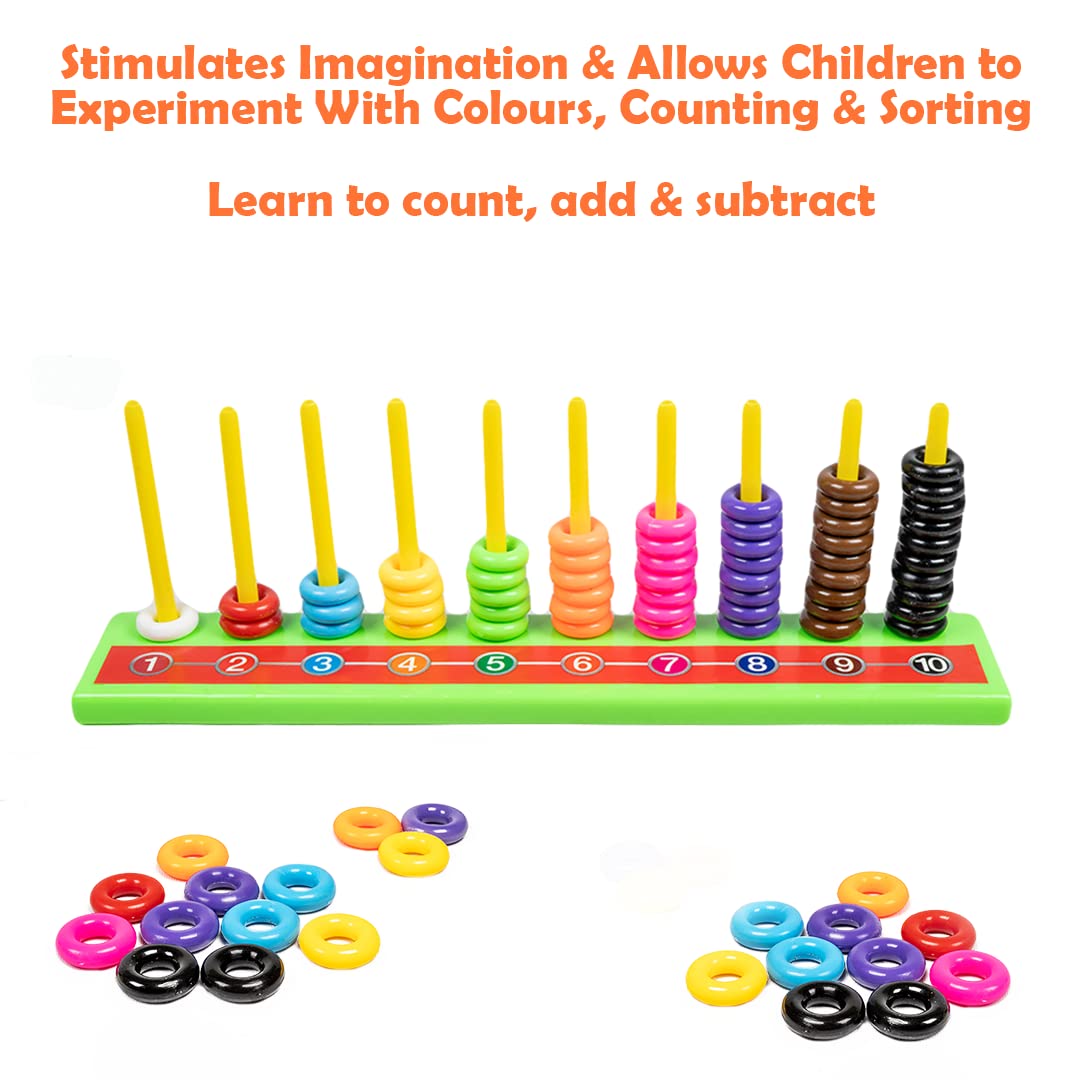 Ratna's My First Play Pack Senior for Kids Learn Counting and Colors with Fun - Multicolor