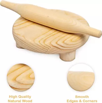Ratna's Wooden Cooking Kit - Multicolor