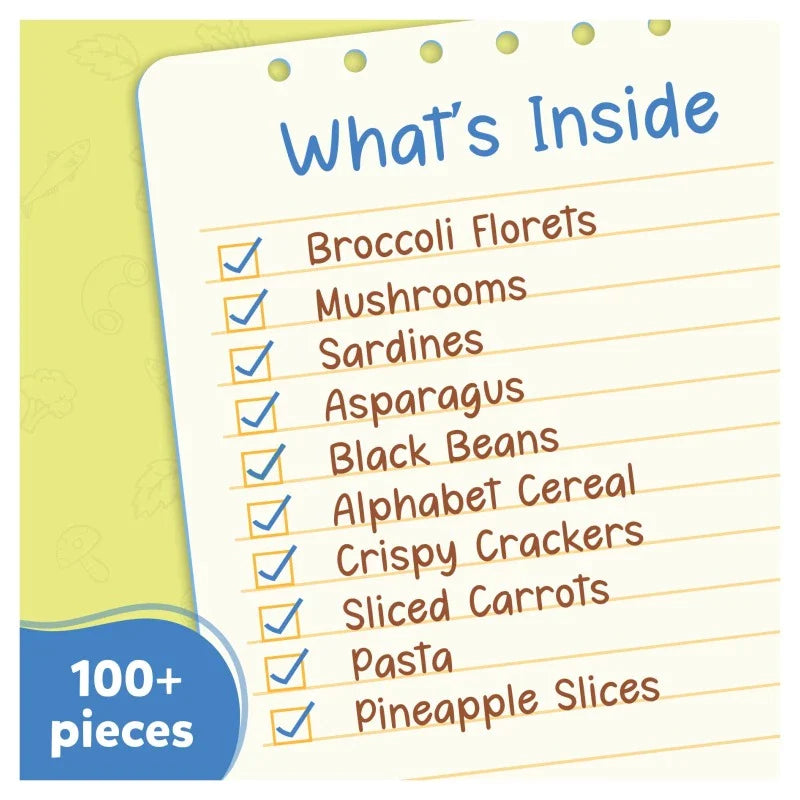 Skillmatics Grocery Set | Play Food for Realistic Pretend Play - Multicolor