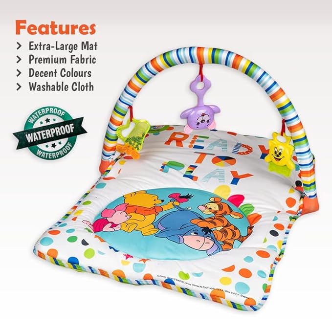 Ratna Baby Play Gym Winnie The Pooh Themed - Multicolor