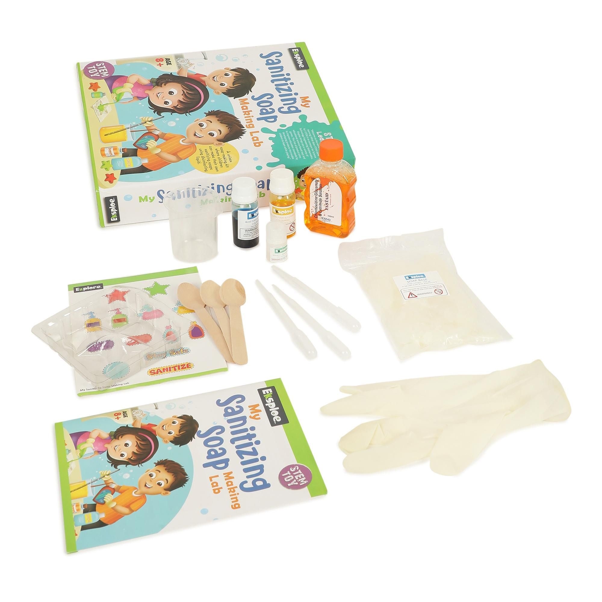 Explore My Sanitising Soap Making Lab Stem Toy