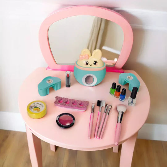 ilearnngrow Premium Makeup Kit For Kids Girls with Nail Machine