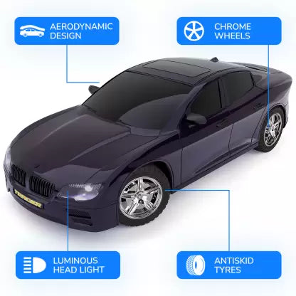 Mirana Watch Tracer C-Type Charging Racing RC Car with Gesture Remote - Multicolor - Assorted