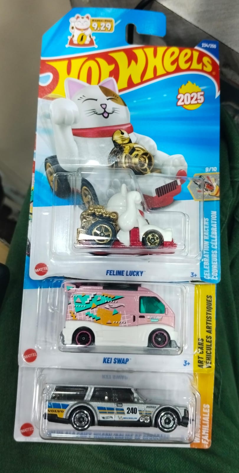 Hot Wheels Mainline - N Case [2025] - Combo Pack of 3 Cars