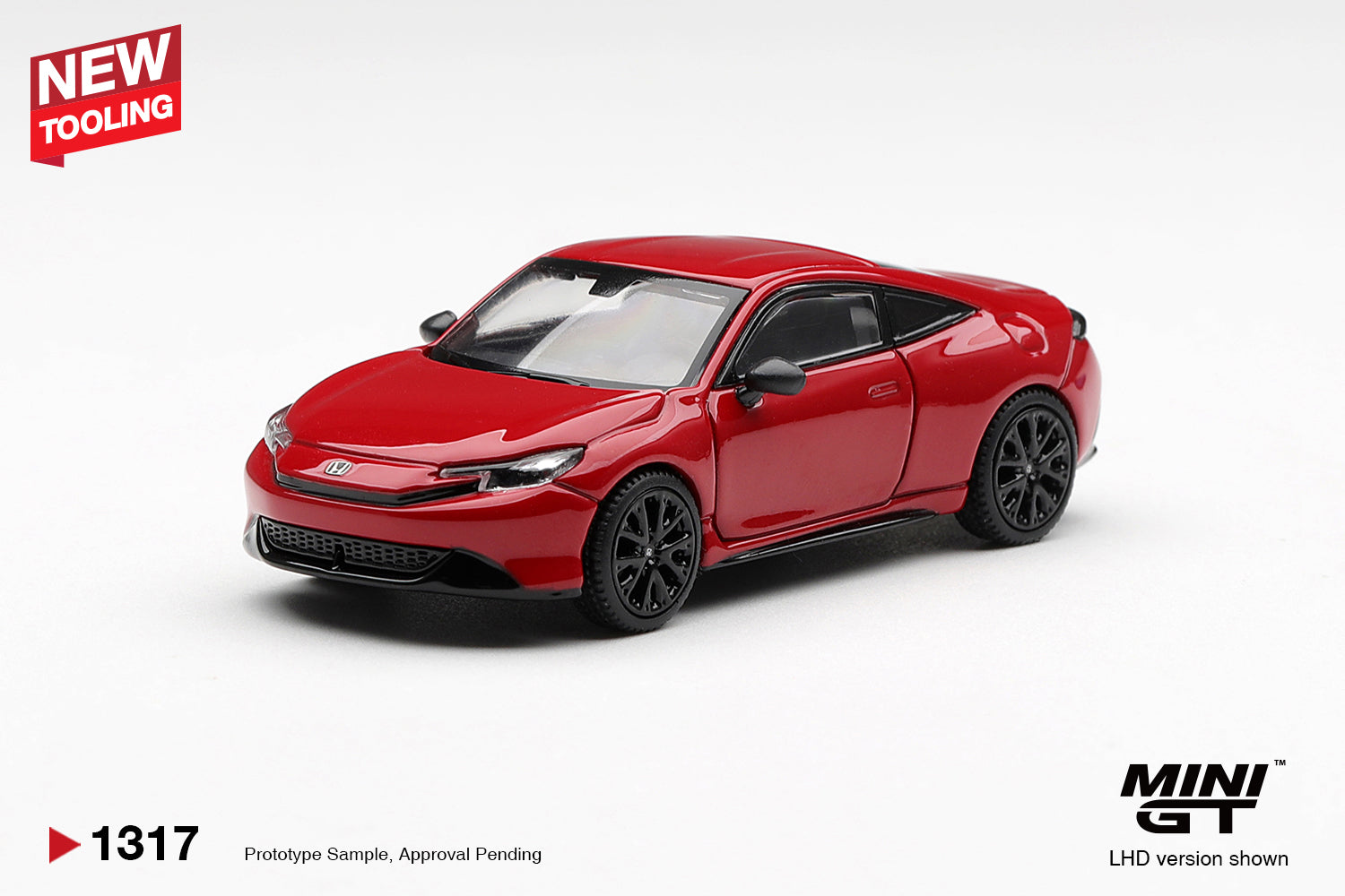 [Pre-Order] Mini GT #1317 - Blister Packing - HONDA PRELUDE RALLYE RED