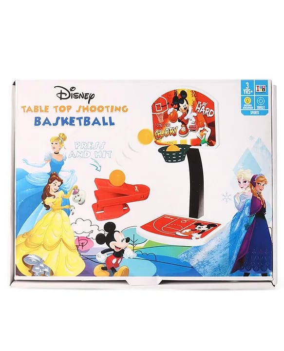 IToys Shooting Basketball Mickey Mouse | Family Tabletop Indoor Game for 2 Players