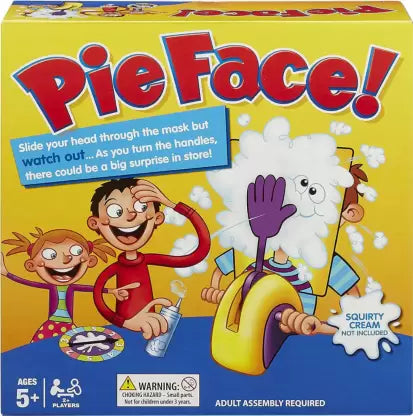 Pie Face Toy Educational Board Games for Kids