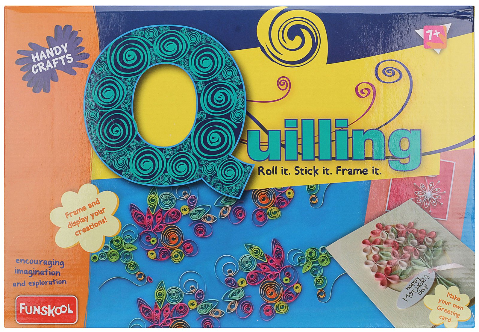 Funskool Quilling Art -Multicolor
