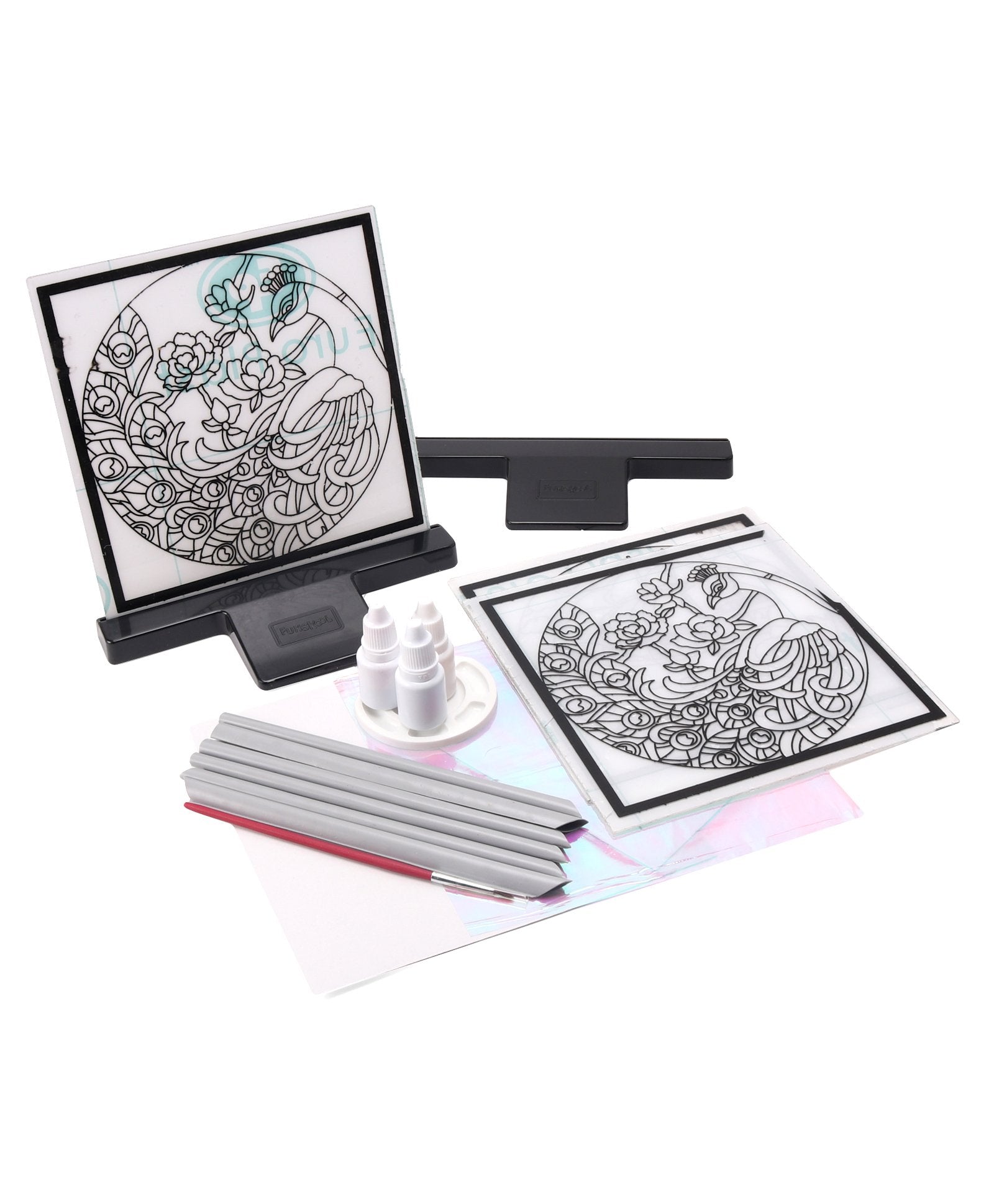 Funskool Glass Painting Kit Kidsinfy.in