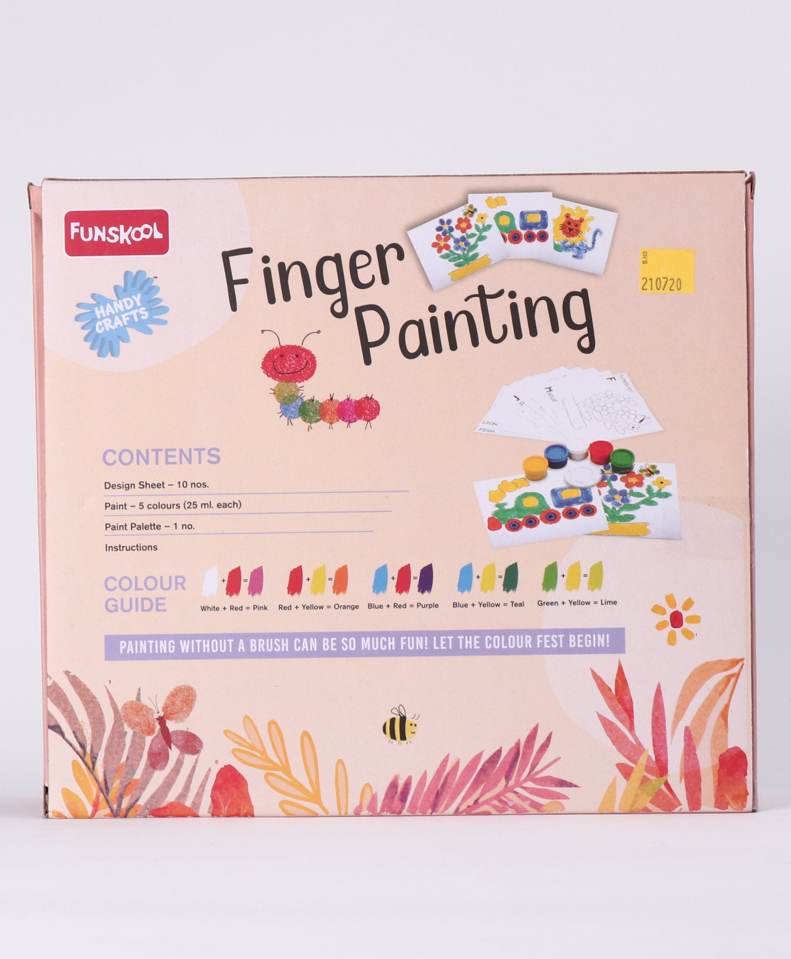 Funskool Finger Painting - Handy Crafts