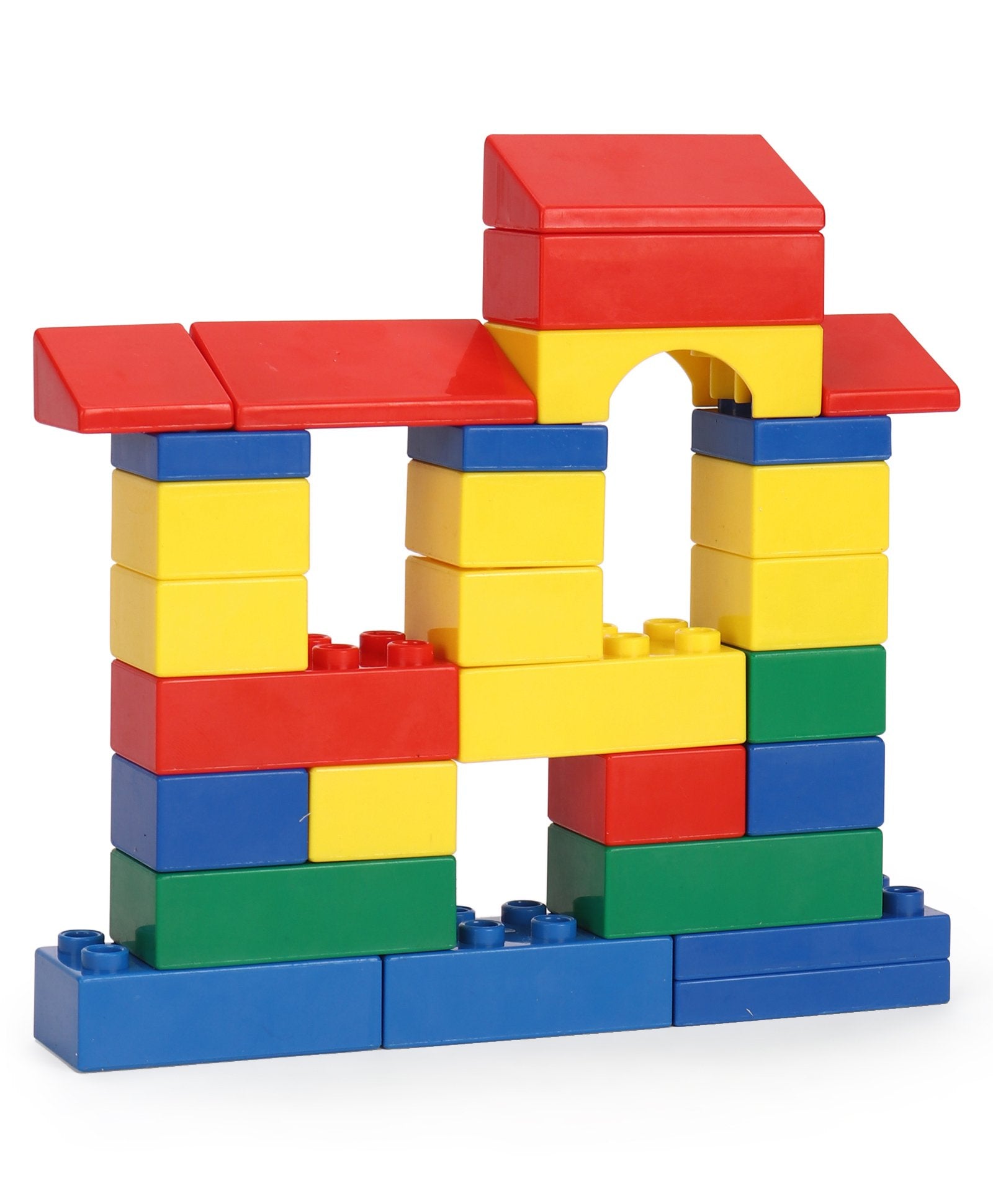 Peacock Kinder Blocks 50 Pieces Kidsinfy.in