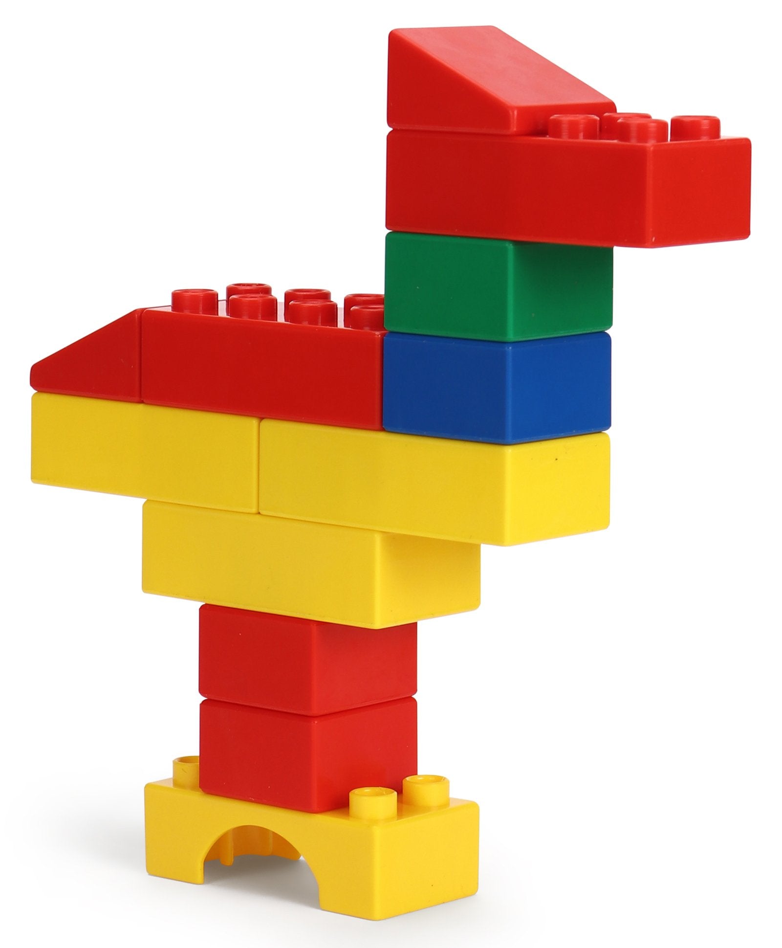 Peacock Kinder Blocks 50 Pieces Kidsinfy.in