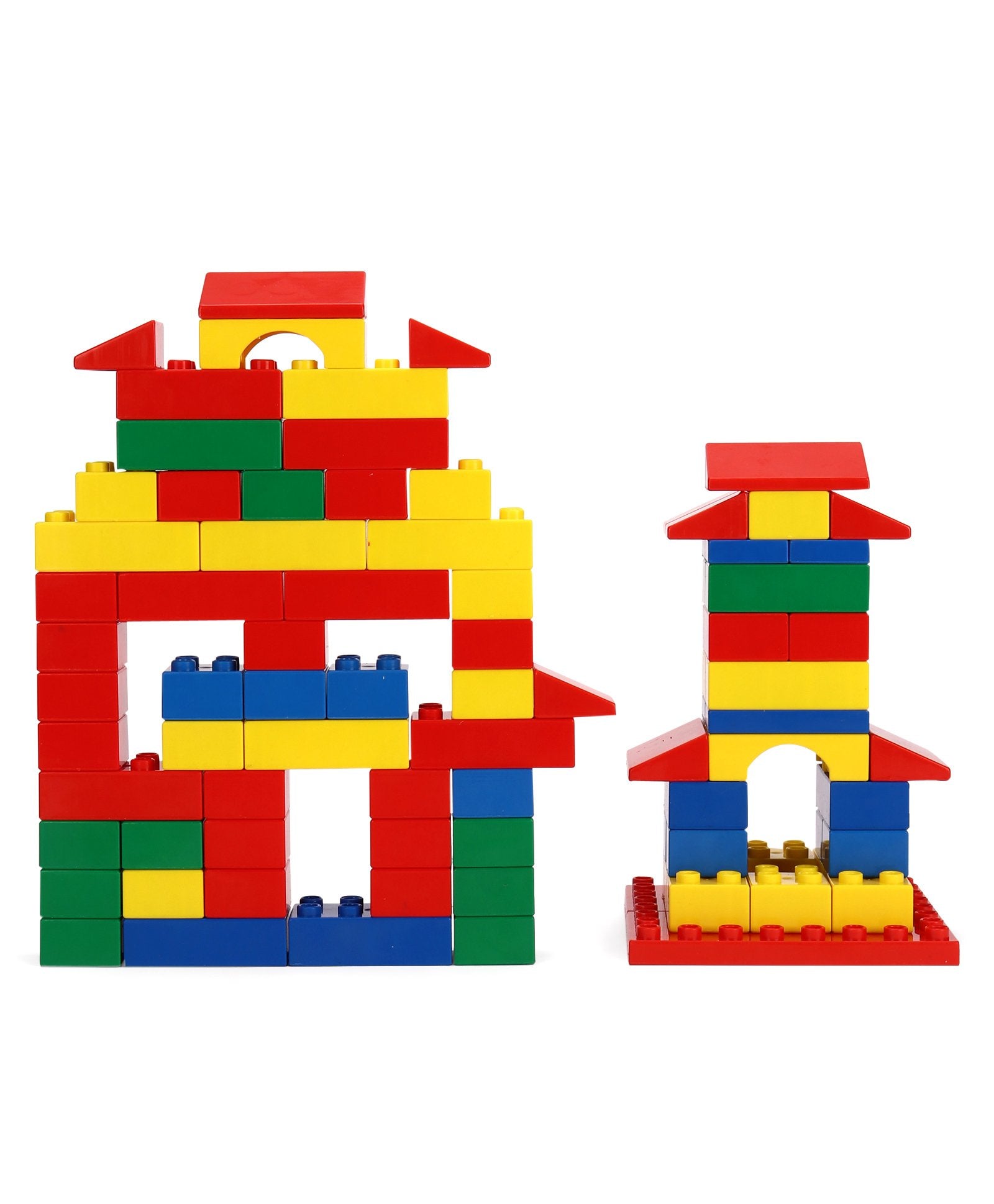 Peacock Kinder Blocks 100 pieces Kidsinfy.in