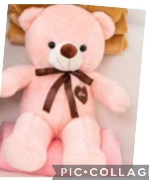 Pillow Blanket Cartoon Multi functional - Blanket Cushion Soft Toy Bear with Blanket For Kids - Multicolor