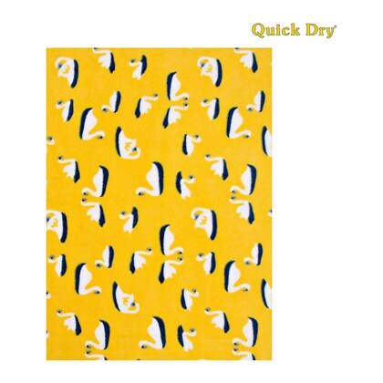Quick Dry Baby Bed Protector Vibro Deer Print Sheet - Medium