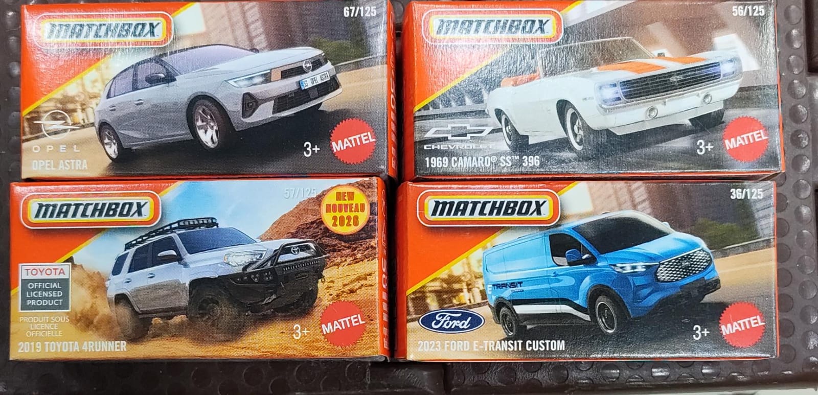 Matchbox Mainline - Combo Pack of 4 Cars - DNK70 - 0002