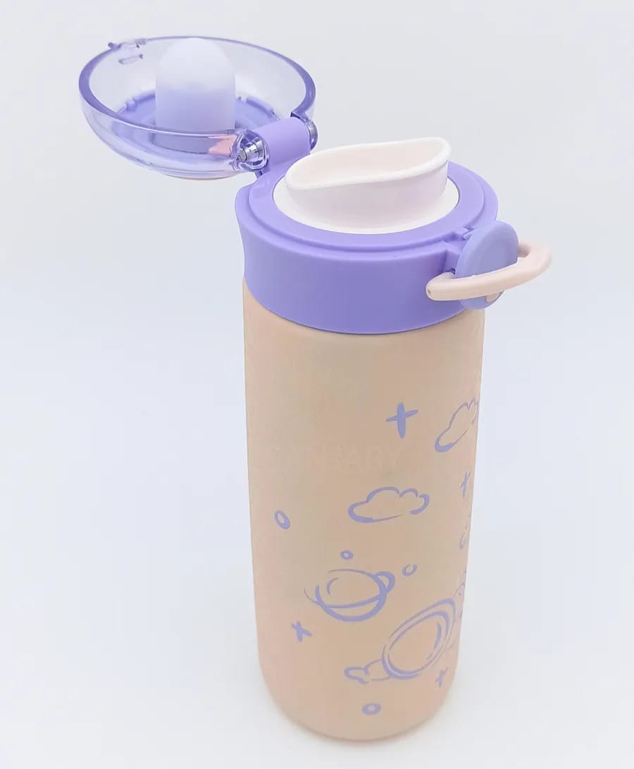 Space Theme Stainless Steel Vacuum Insulated Water Bottle - 350ml