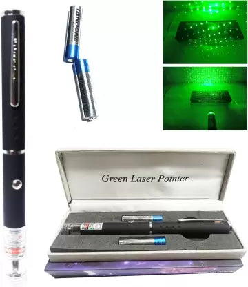 Green Laser Pointer Pen – High Precision Beam (320 nm, Green)