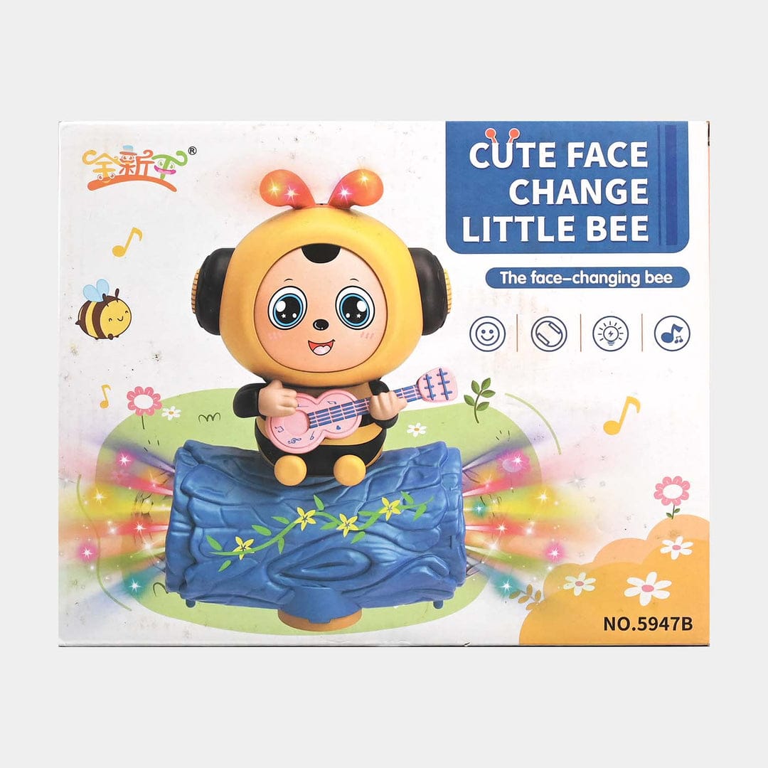 Flashing Light Sound Rotating Bee Toy  -  Without Box