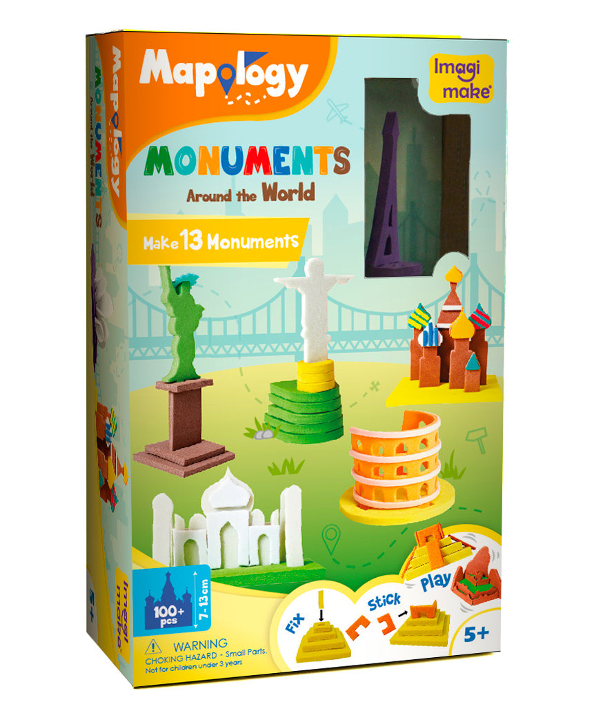 Imagimake Monuments Around the World - Multicolour