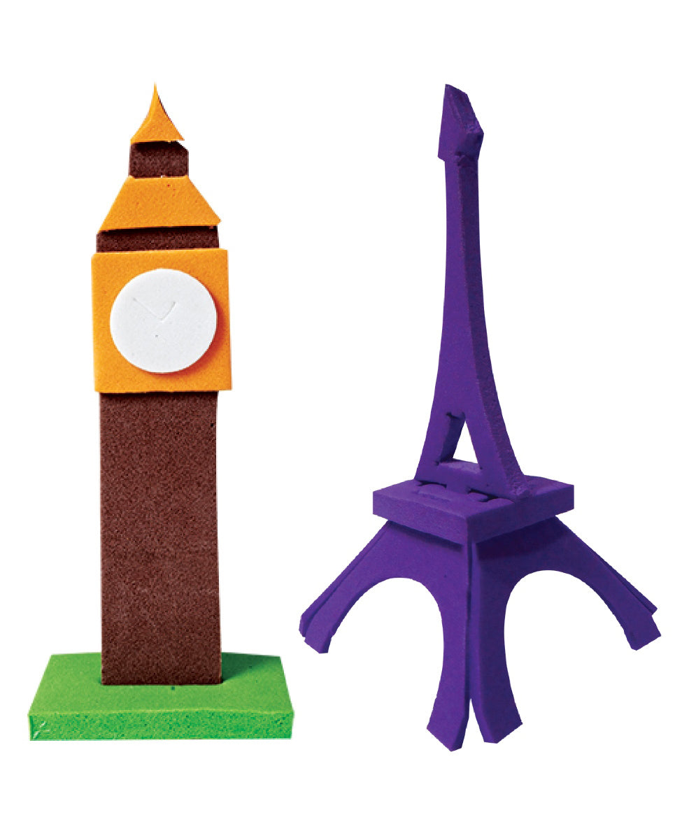 Imagimake Monuments Around the World - Multicolour