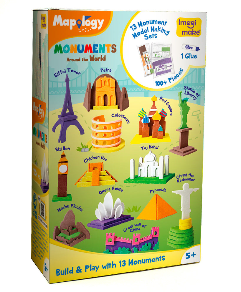 Imagimake Monuments Around the World - Multicolour