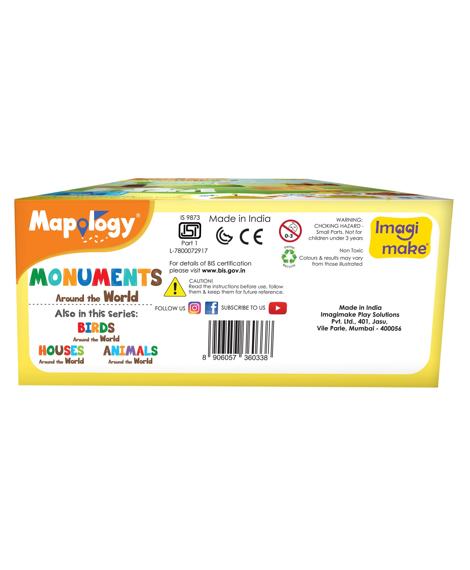 Imagimake Monuments Around the World - Multicolour