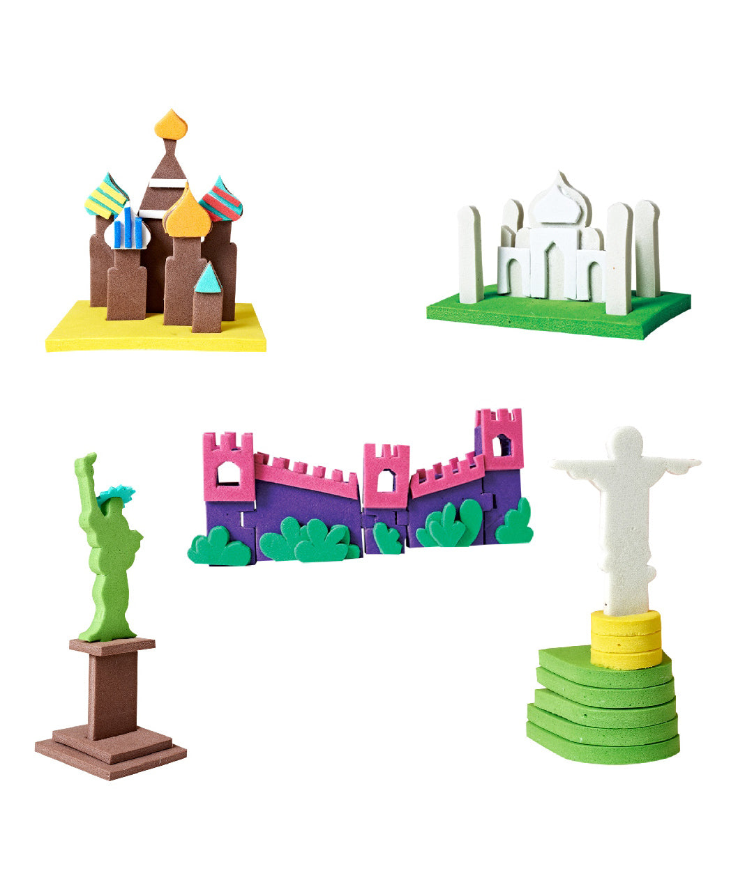 Imagimake Monuments Around the World - Multicolour