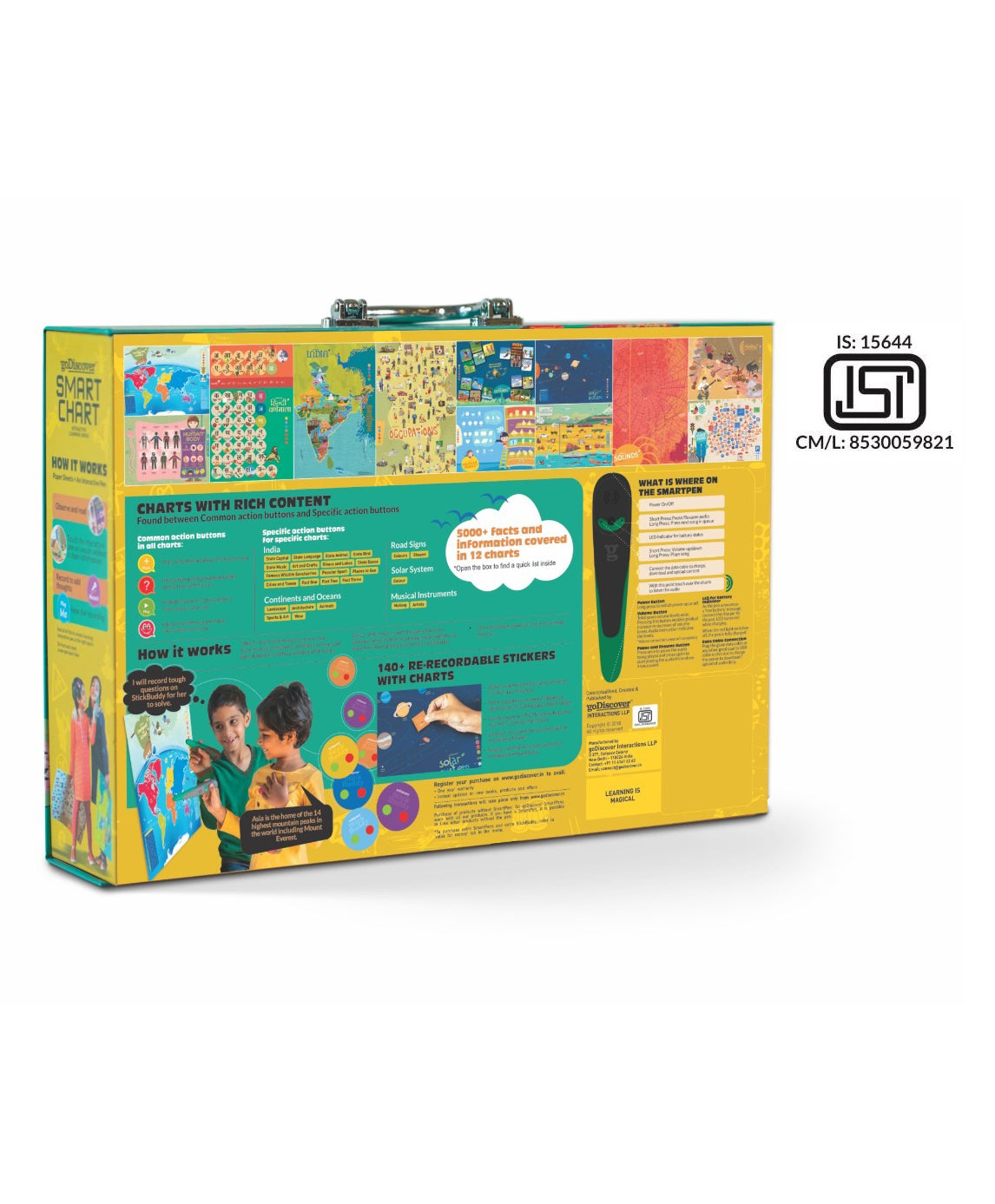 goDiscover Smart Chart Interactive Learning Series - 12 Charts