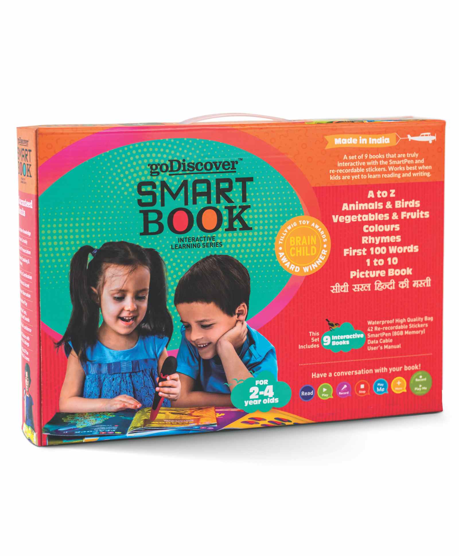 goDiscover Interactive Early Learning Smart Book - Set of 9