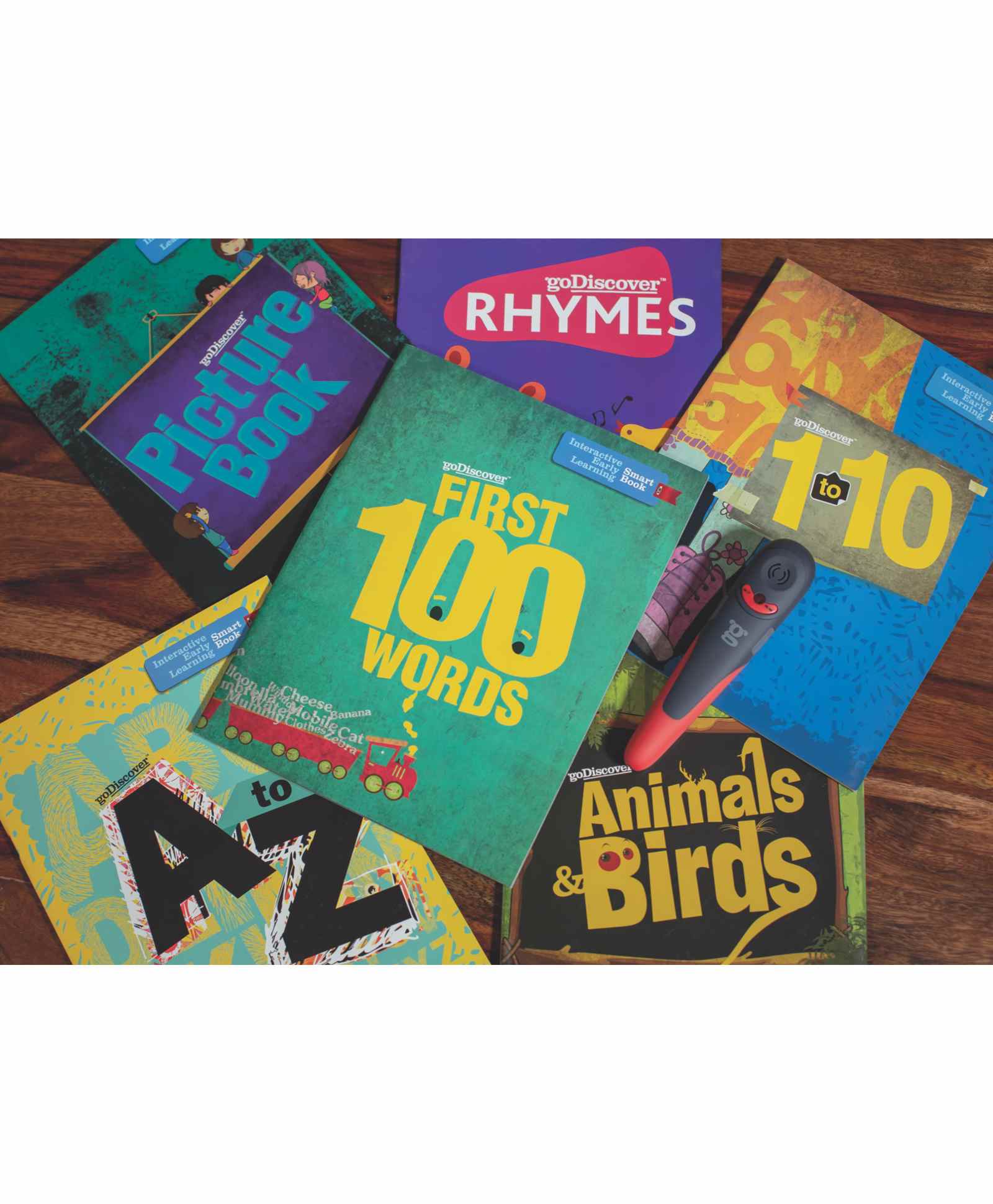 goDiscover Interactive Early Learning Smart Book - Set of 9