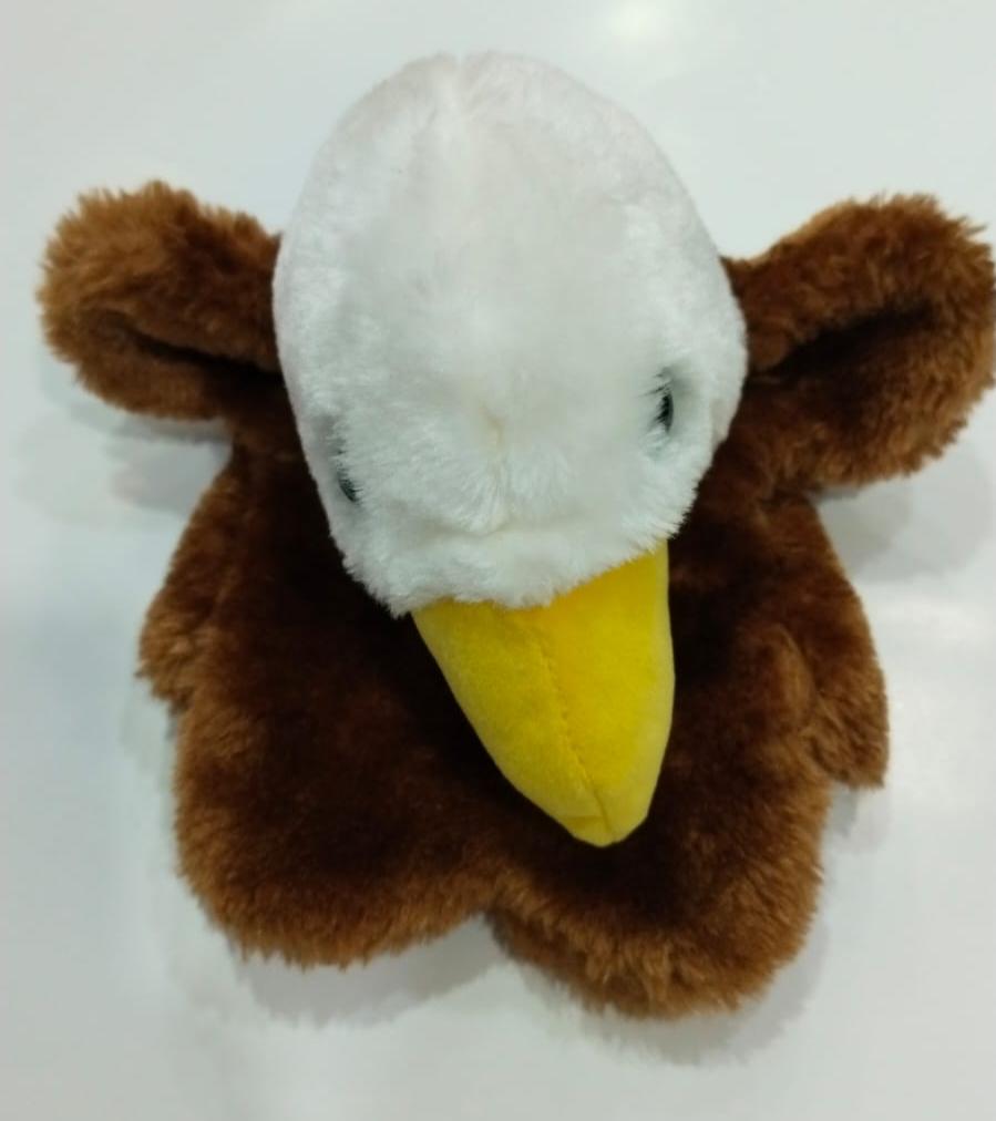 Eagal Soft Plush Hand Puppet - Brown