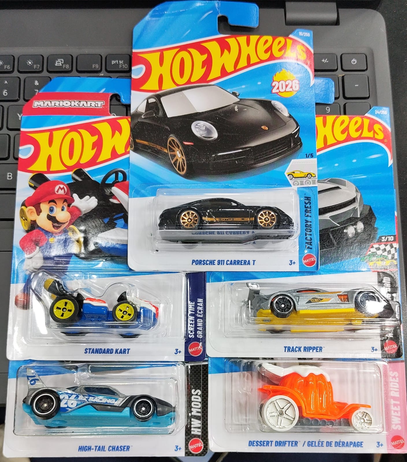 Hot Wheels Mainline - Combo Pack of 5 Cars - Long Card - H Case 2026