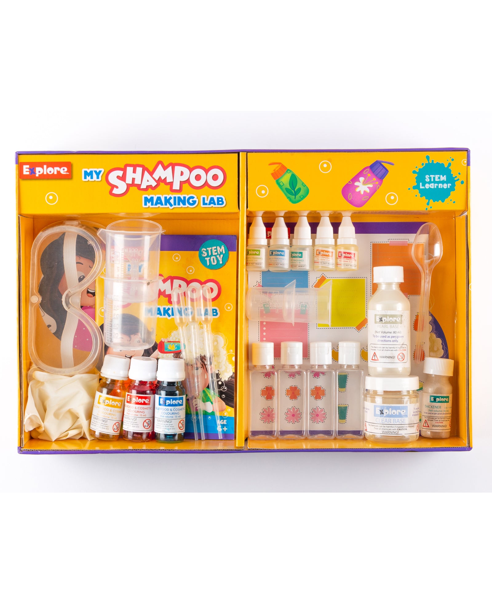 Explore Learner Educational DIY My Shampoo Making Lab - Multicolor