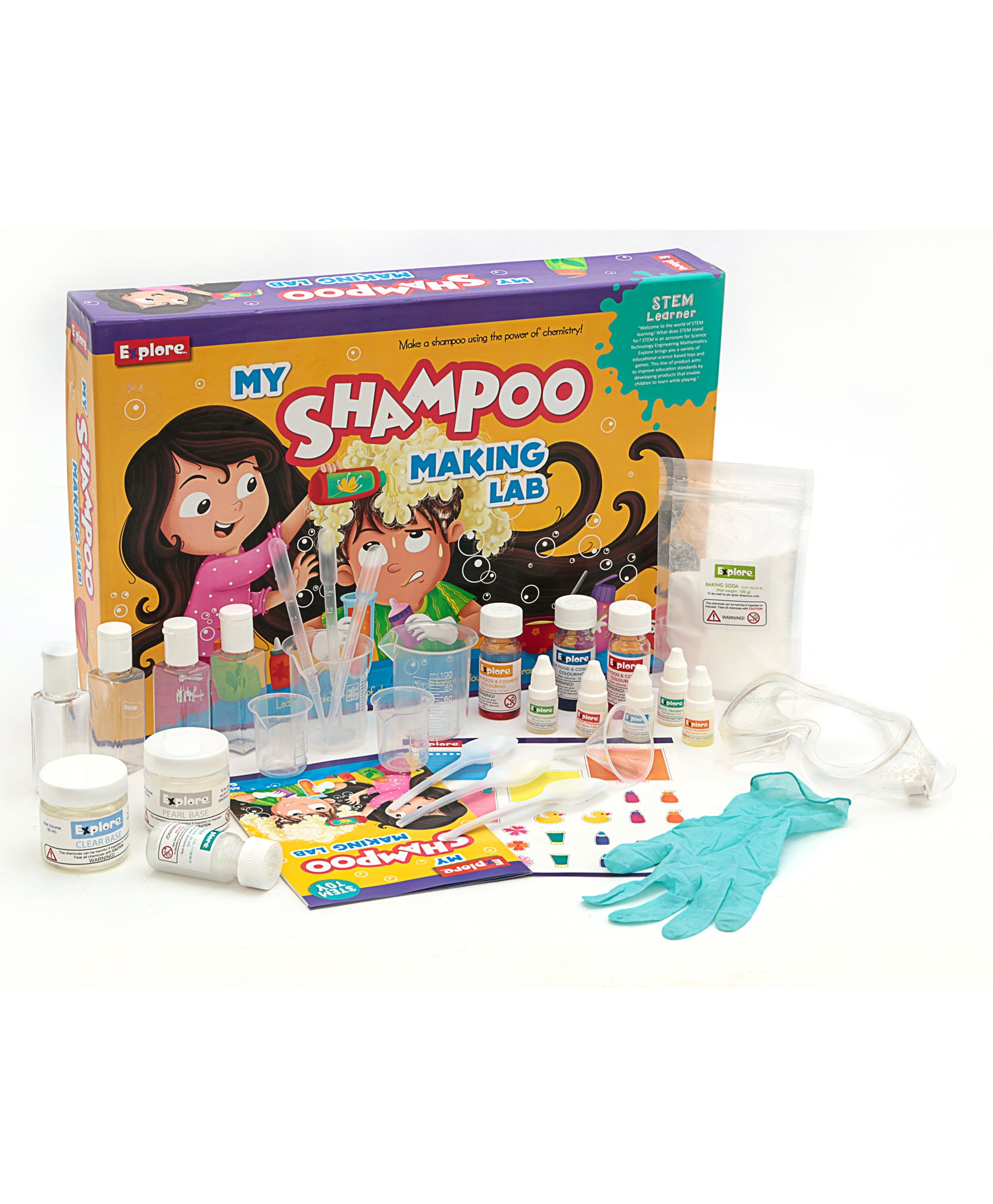 Explore Learner Educational DIY My Shampoo Making Lab - Multicolor
