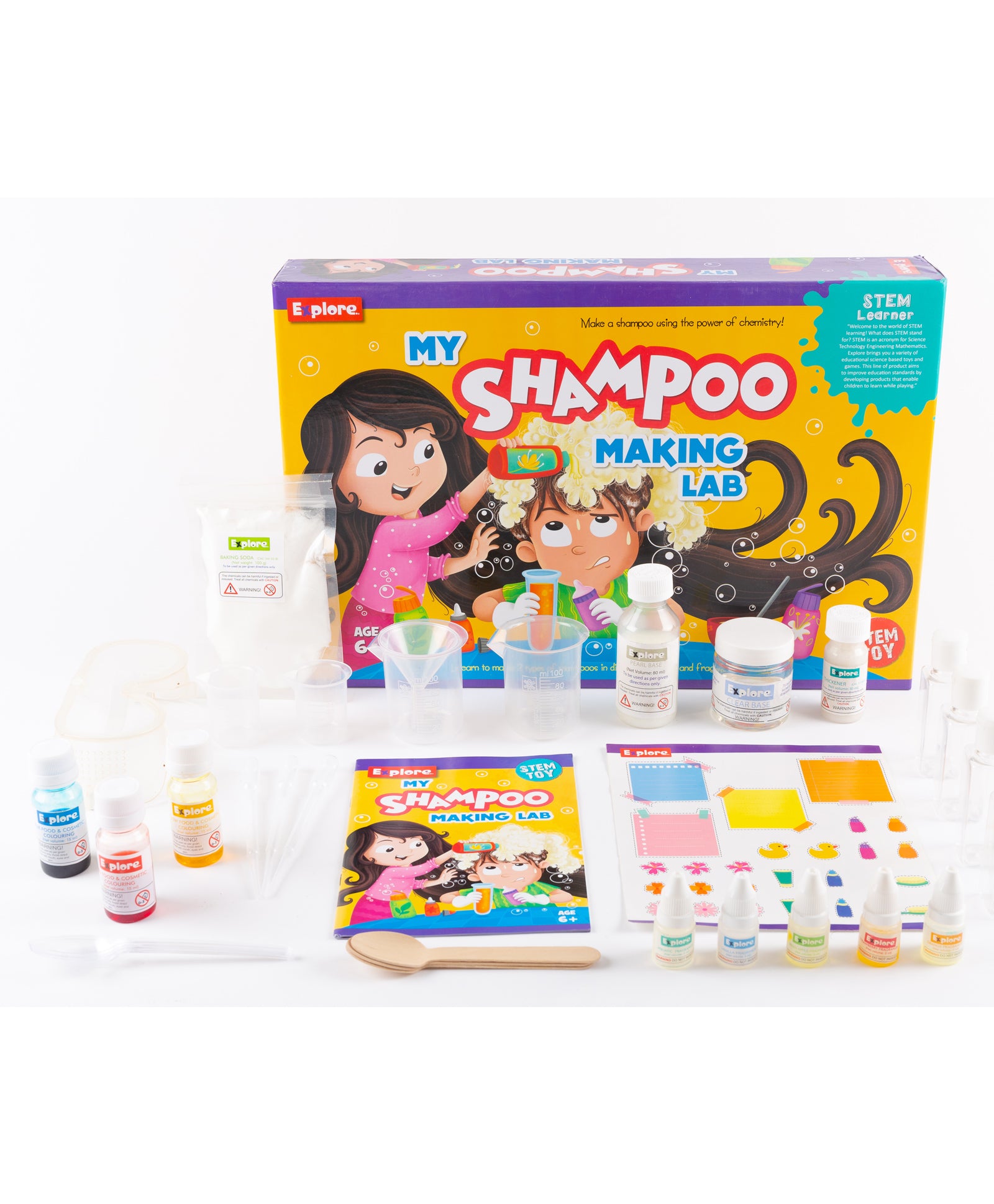 Explore Learner Educational DIY My Shampoo Making Lab - Multicolor