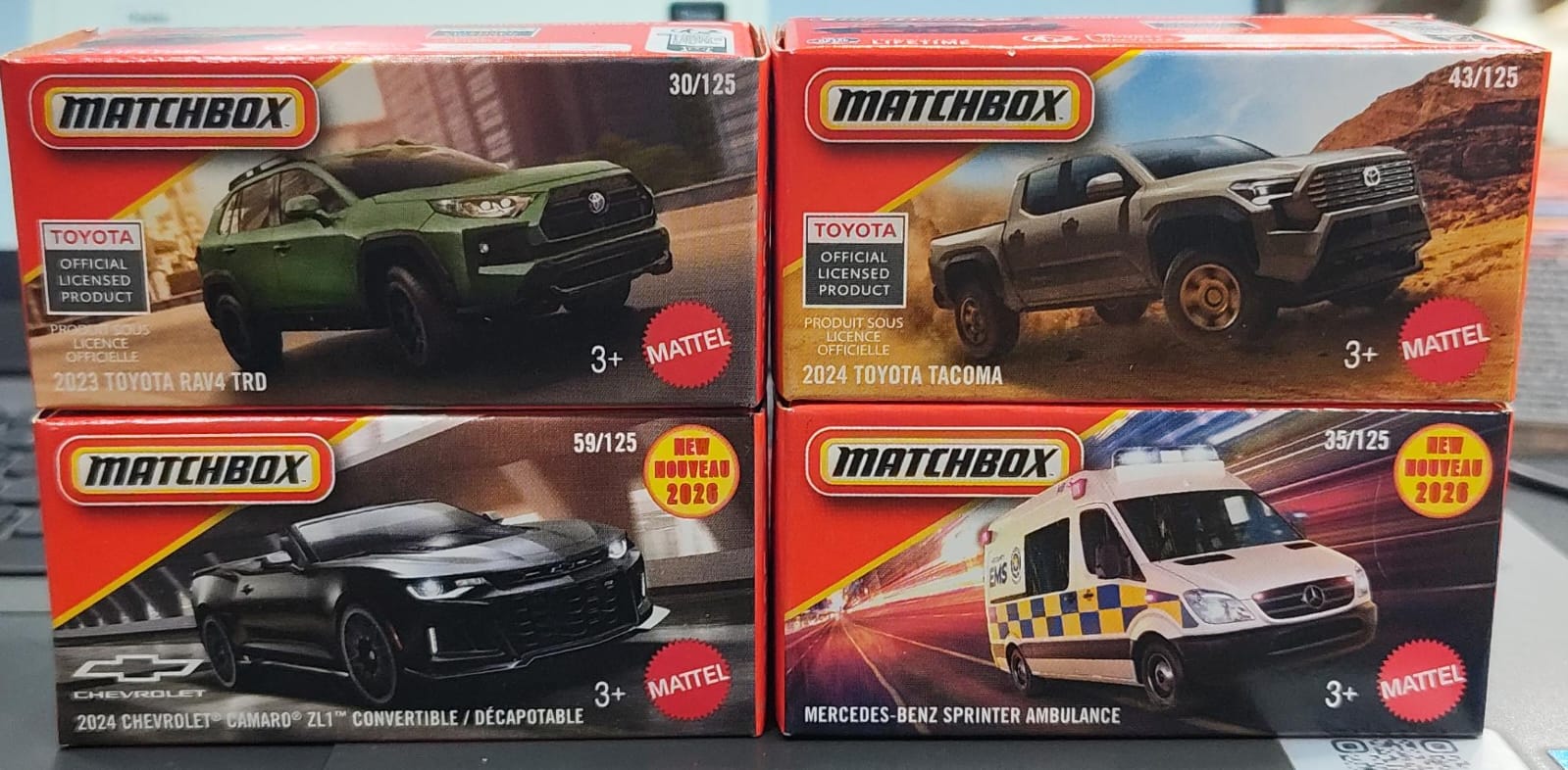 Matchbox Mainline - Combo Pack of 4 Cars - DNK70 - 002