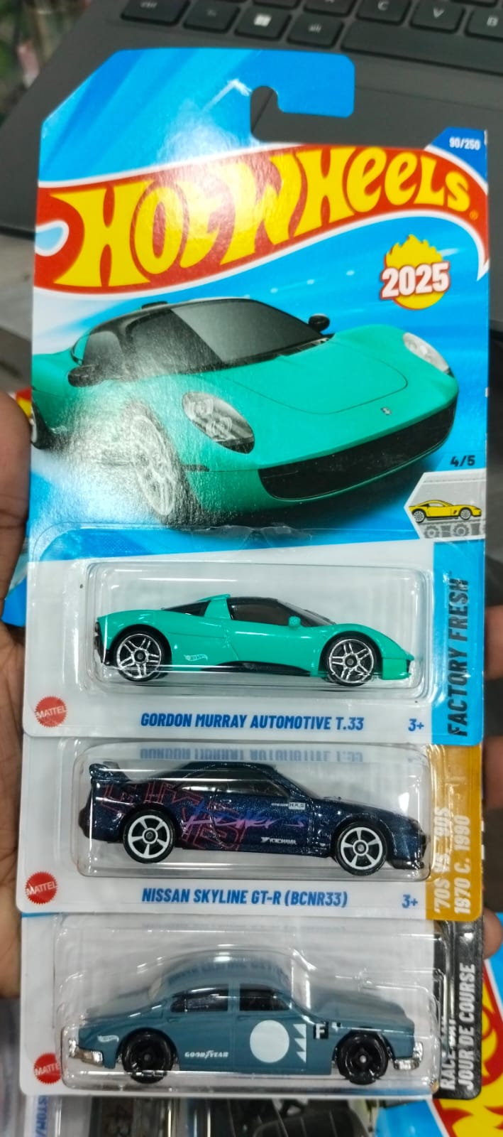 Hot Wheels Mainline - N Case [2025] - Combo Pack of 3 Cars