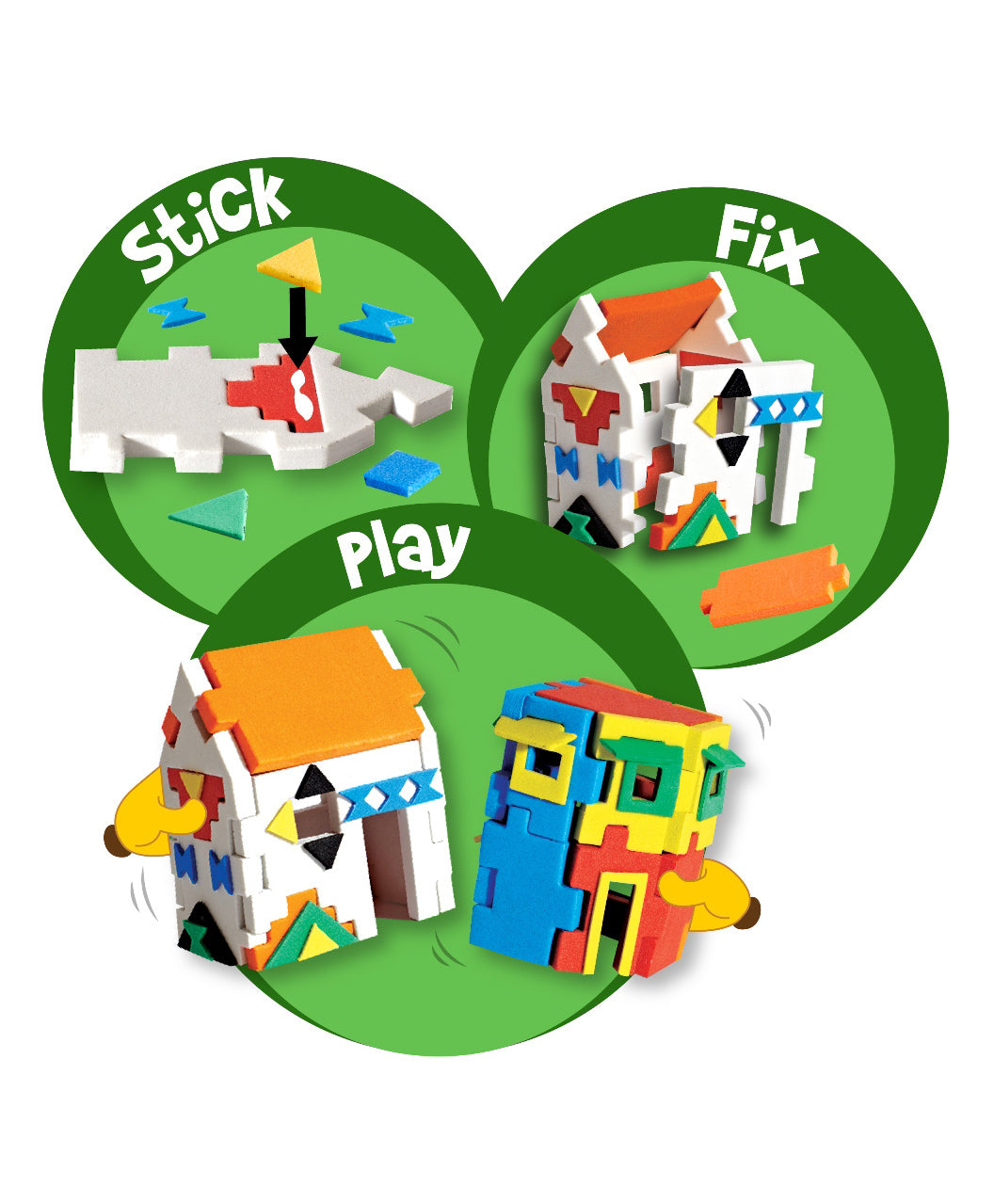 Imagimake Mapology House Around The World - Multicolor