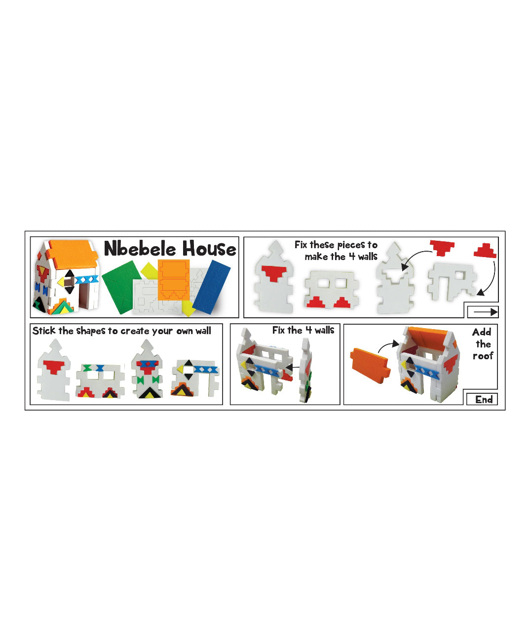 Imagimake Mapology House Around The World - Multicolor