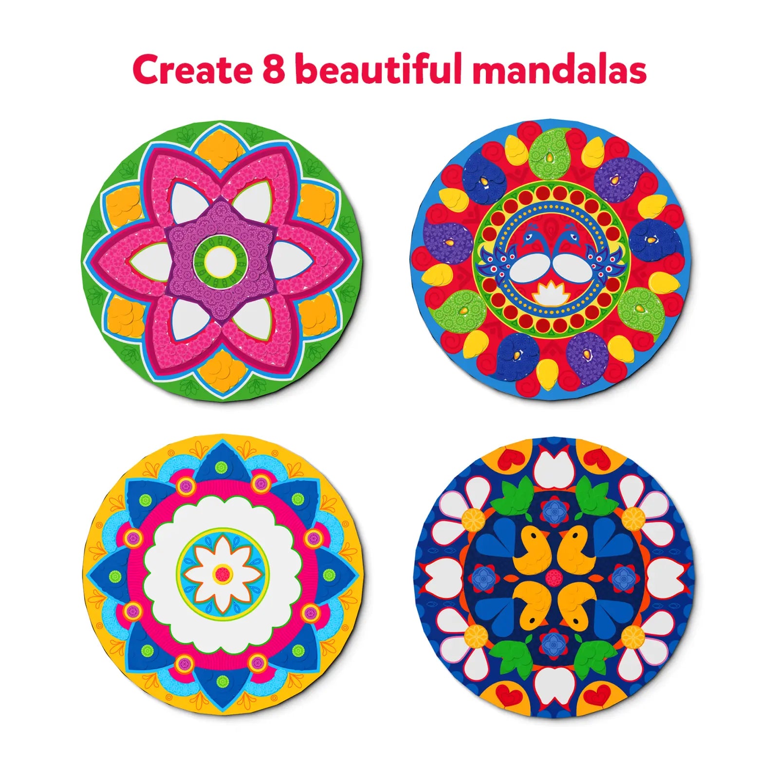 Skillmatics Dot it! - Mandala Art | No Mess Sticker Art | Multicolor