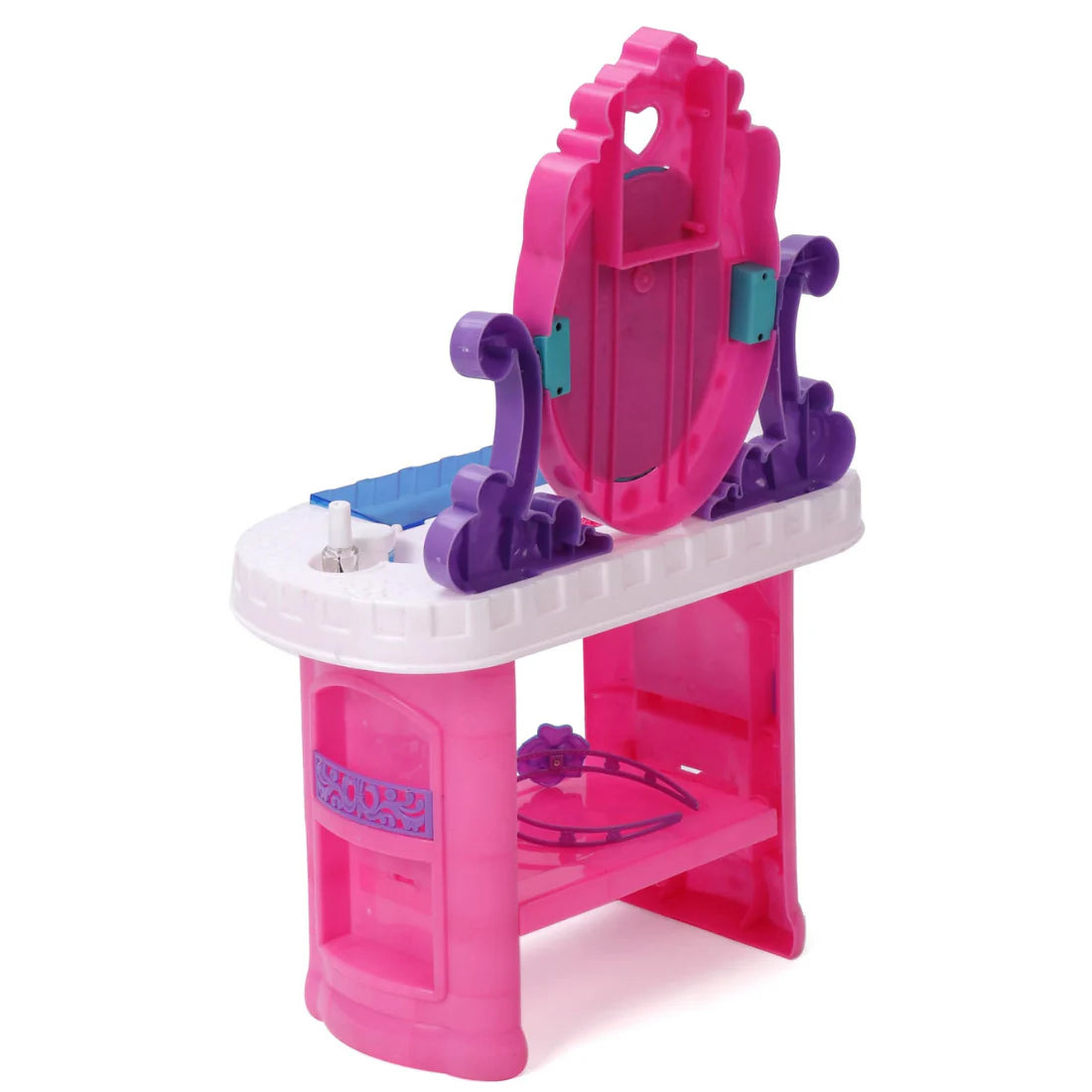 Mamma Mia My Beauty Vanity Set 3+ Age, Dressing Table, Stool, Beautiful Dressing Items