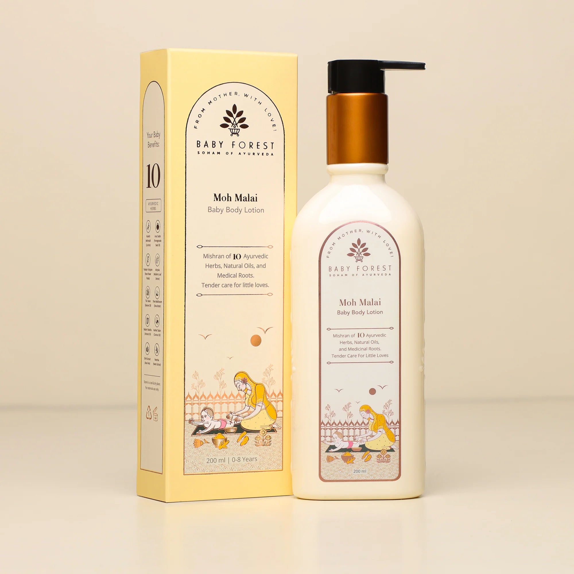 Baby Forest Moh Malai Baby Body Lotion
