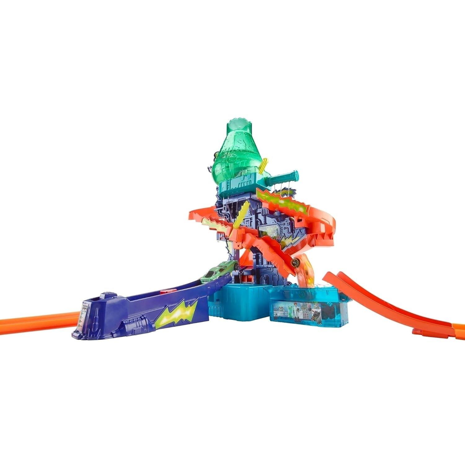 Hot Wheels Color Change Action Color Splash Science Lab City Playset, Multicolor