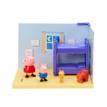 Peppa Pig Bedroom Playset - Multicolor