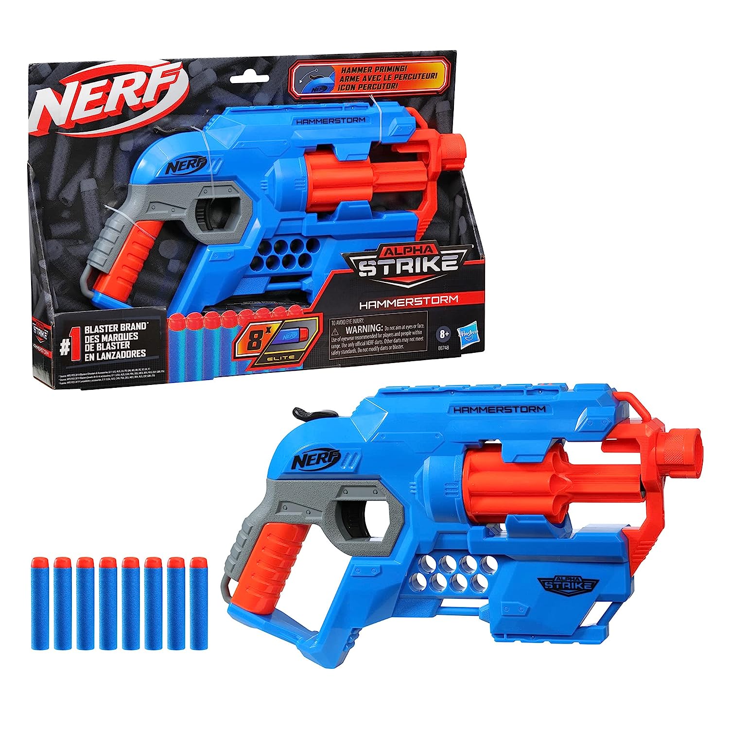 Nerf Alpha Strike Hammerstorm Blaster – Kidsinfy.in