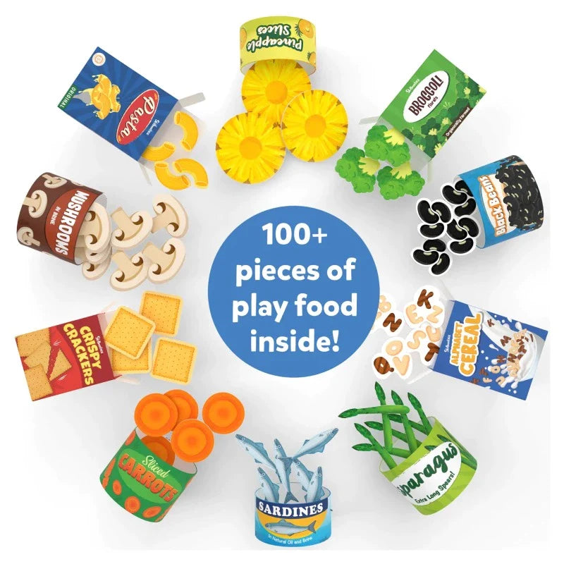 Skillmatics Grocery Set | Play Food for Realistic Pretend Play - Multicolor