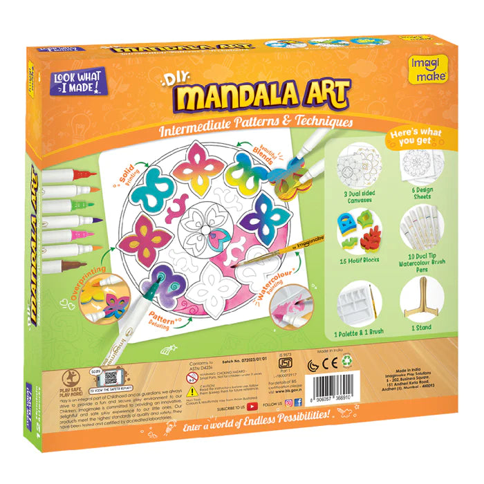 ImagiMake DIY Mandala Art | Art And Craft Kit | Multicolor