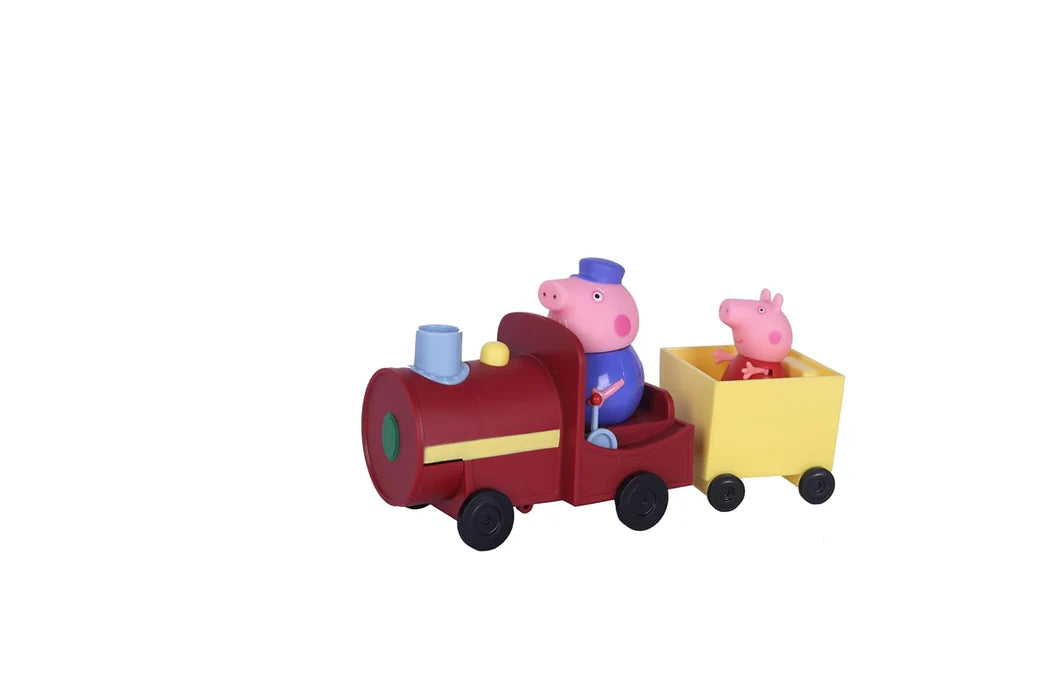 Hasbro Peppa Pig Grandpa's Train and Carriage Playset - Multicolor