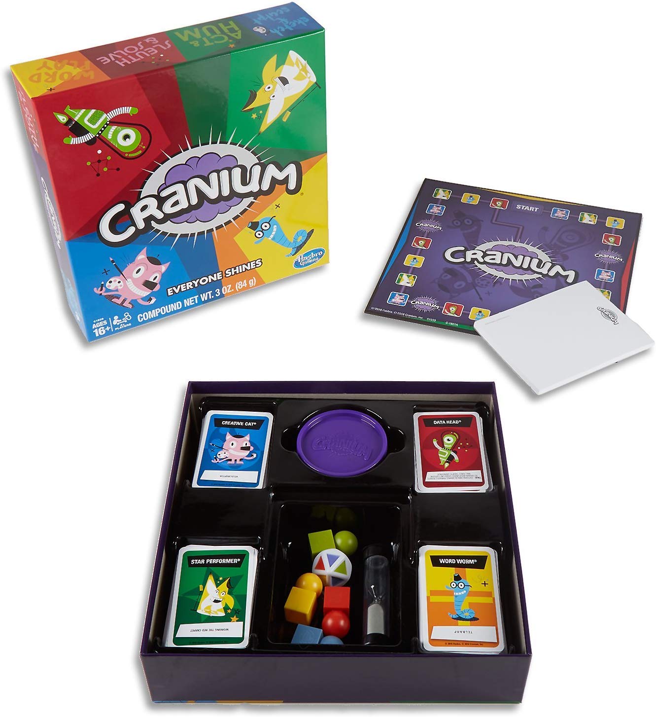 Gaming Cranium Game, for 14 Years Old and Up - Multicolor